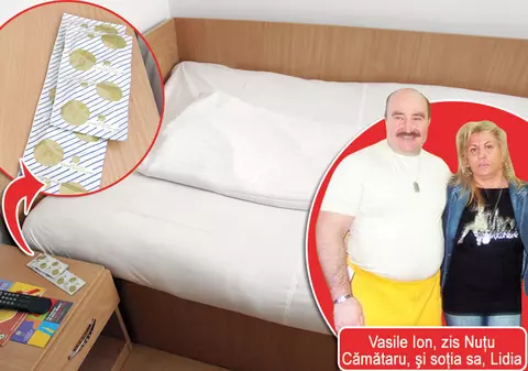 Nuţu Cămătaru, în pat cu nevasta, la puşcărie