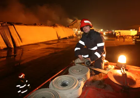 Incendiu în apropierea Bisericii Catolice din Brăila