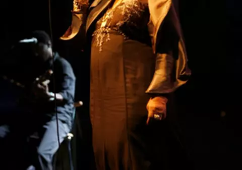 Cesaria Evora în concert la Bucureşti