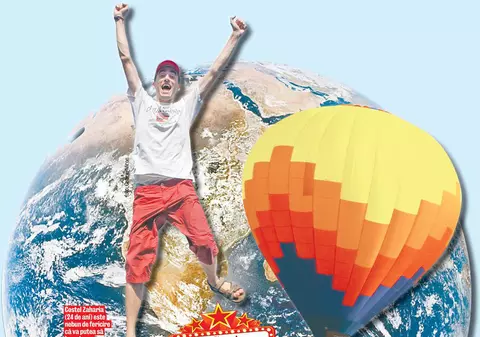 Vreau să înconjor pământul cu balonul