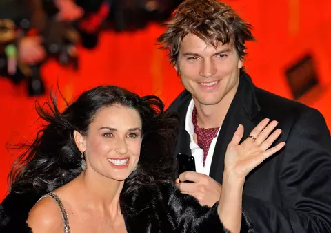 Demi Moore vrea un bebe de la Ashton Kutcher