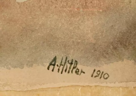 42.000 de euro pentru trei picturi ale lui Hitler