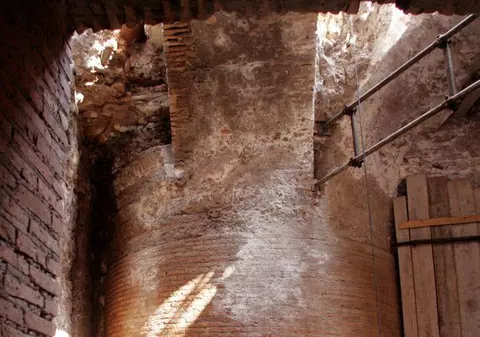 Sală de banchet rotitoare a împăratului Nero, descoperită la Roma