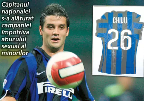 Chivu îşi licitează tricoul