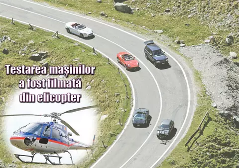 Filmaţi din elicopter