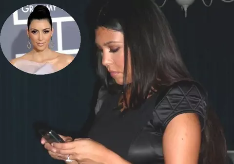 Kim Kardashian: "Uite cum creşte burta soră-mii!"
