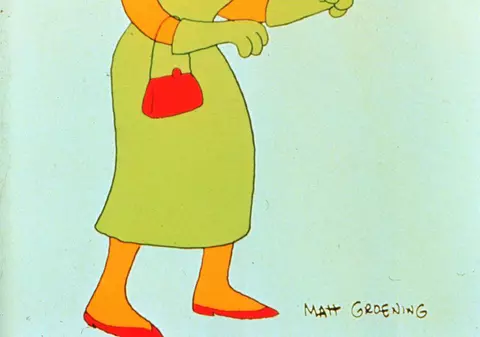 Marge Simpson,  goală în Playboy