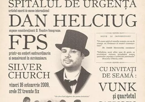 Spitalul de Urgenţă anunţă lansarea albumului F.P.S.