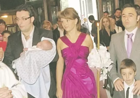 Ioana Băsescu, naşă de botez