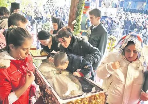Sfântul Cuvios Dimitrie cel Nou Basarabov ocroteşte Bucureştiul