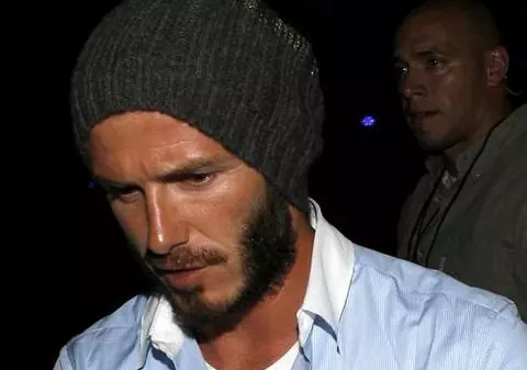 Beckham: "Mi-am lăsat barbă pentru că am văzut la Brad Pitt"