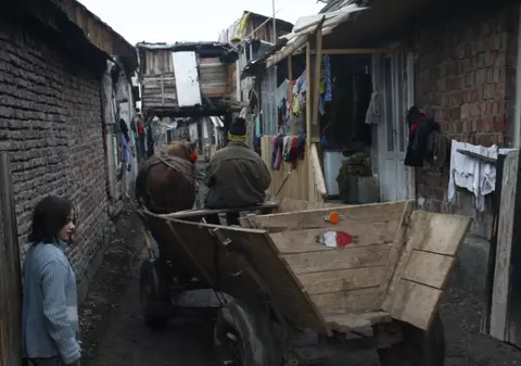Tabără de rromi demolată la Milano