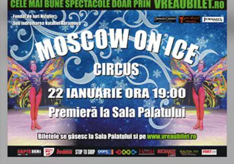 Circ pe gheaţă la Sala Palatului