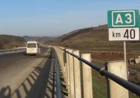 Exclusiv capital.ro / Primul drum pe Autostrada Transilvania