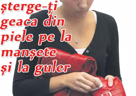 Învaţă să îţi cureţi haina din piele