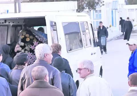 Şoferul de microbuz a fost înmormântat