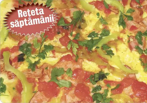 Omletă cu muşchi file (Reţeta săptămânii)