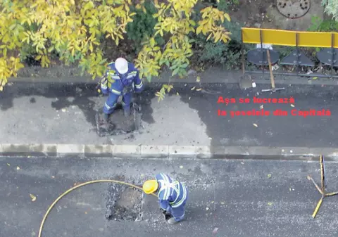 Azi asfaltează, mâine sparg