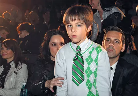 Bănică jr şi-a dus fiul la «Ho, ho, ho»