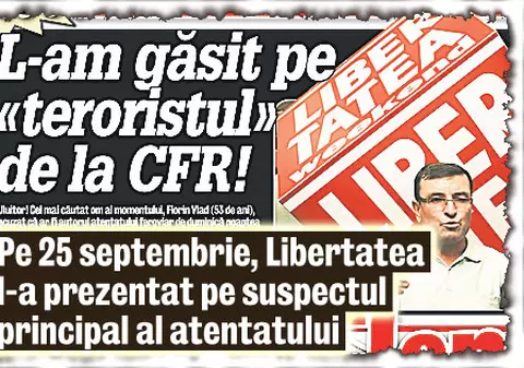 Verdictul specialiştilor de la CFR: A fost atentat terorist la Cârcea
