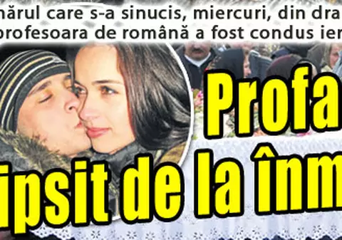 Profa a lipsit de la înmormântare