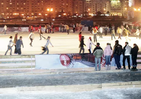 Noi patinoare artificiale în Bucureşti