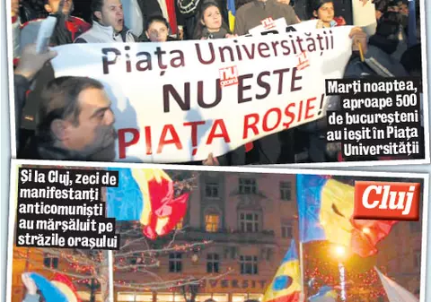 Pactul dintre Geoană, Antonescu şi Johannis scoate oamenii în stradă
