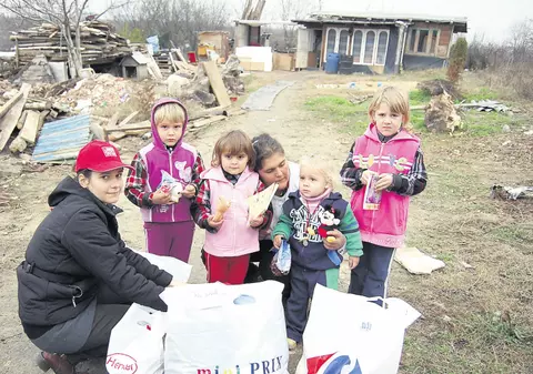 Reporterii Libertăţii au fost din nou la copiii săraci