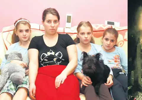 «Tati ne-a scos din flăcări»