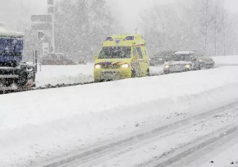 Accident rutier pe DN2