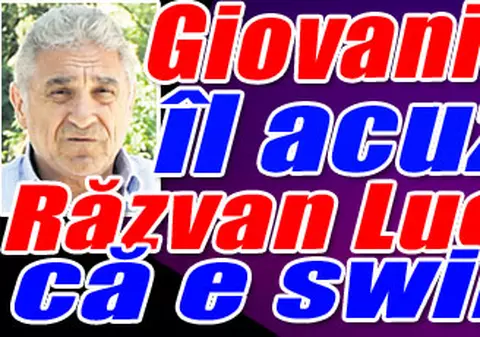 Giovani Becali îl acuză pe Răzvan Lucescu că e swinger