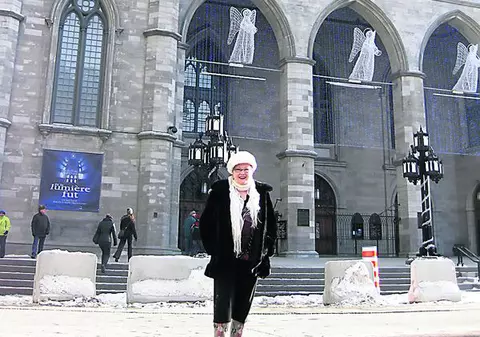 Stela Popescu, vacanţă în Canada şi în Germania