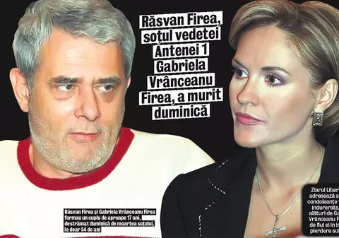 Soţul Gabrielei Vrânceanu Firea, răpus de un atac cerebral