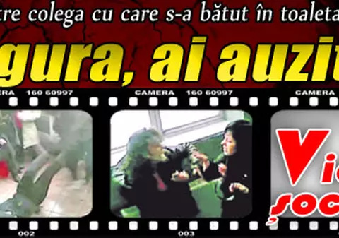 Video şocant / "Îţi rup gura, ai auzit?"