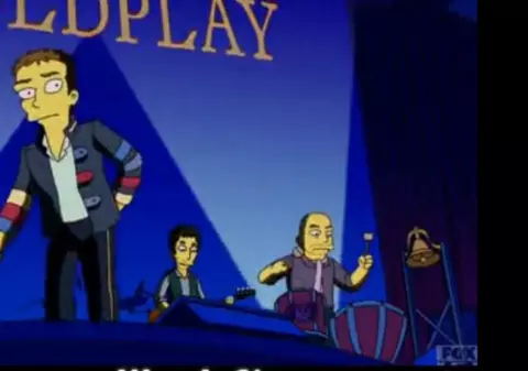 Video / Trupa Coldplay a apărut în serialul animat „The Simpsons"