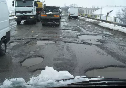 Campania "Dăm în gropi!" / Podul Chitila