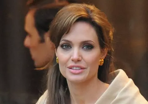Artistul Ion Bârlădeanu s-a întâlnit cu Angelina Jolie