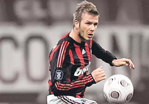 Am intrat în vestiarul lui Beckham