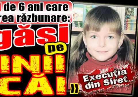 Fratele fetiţei de 6 ani care a fost ucisă: «Îi voi găsi pe asasinii Ralucăi»