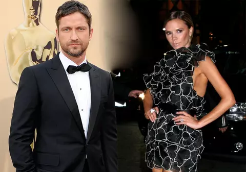 Victoria Beckham l-a scos din sărite pe Gerard Butler