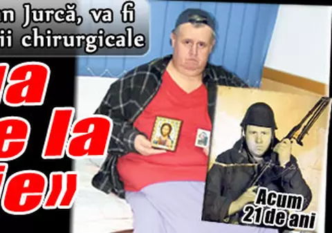 Cel mai gras român, Stelian Jurcă: «Voi lua iconiţele la operaţie»