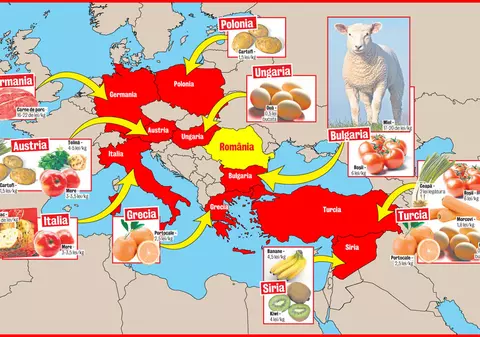 Acestea sunt ţările de unde vine mâncarea de Paşte!