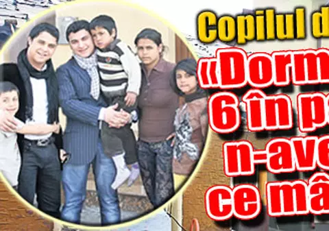 Sorinel Copilul de Aur şi-a făcut supervilă lângă bordeiul în care a copilărit