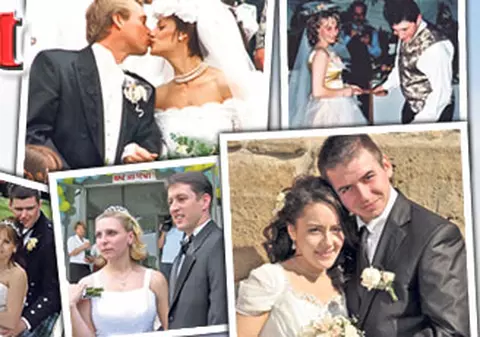 Ele au avut cele mai trăsnite nunţi