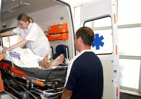 La spital după ce a fost împuşcat în trafic de un şofer nervos