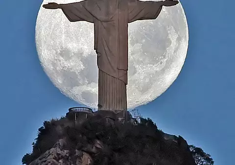 Statuia lui Iisus din Rio de Janeiro, vandalizată cu graffiti