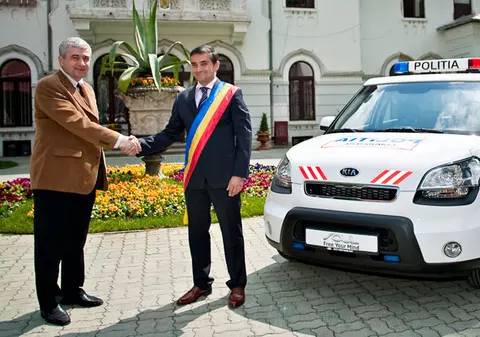 Un Soul pentru poliţia din Sinaia 