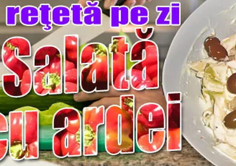 O reţetă pe zi - Salată cu ardei