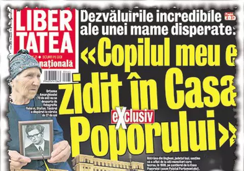 «L-au cimentuit de viu în Casa Poporului»
