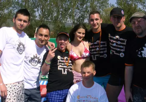 Dj-ii de la Radio 21 au blocat traficul în Geoagiu Băi de 1 mai